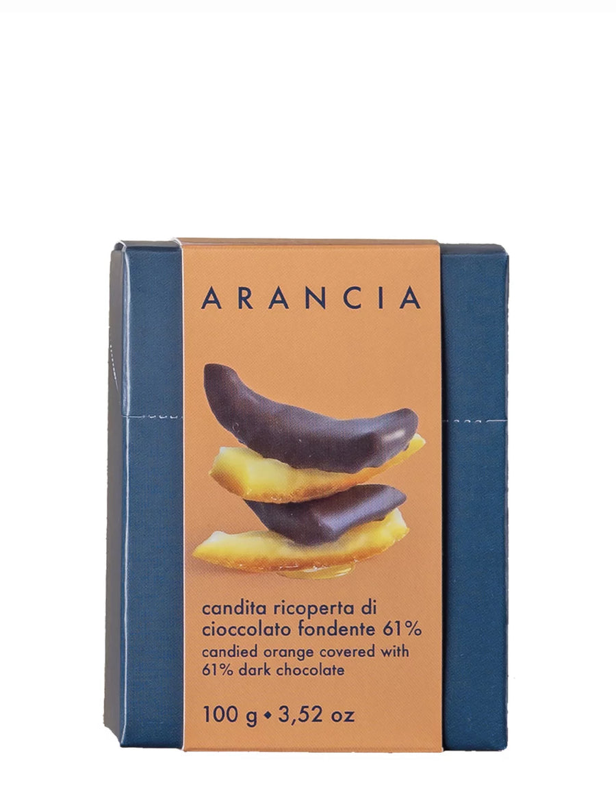 Giraudi Candied Orange in Dark Chocolate 3.5oz 6 Units