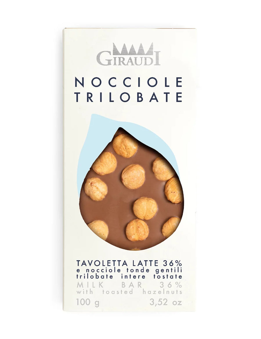 Giraudi Milk Chocolate Piemontese Hazelnuts 3.5oz 9 Units