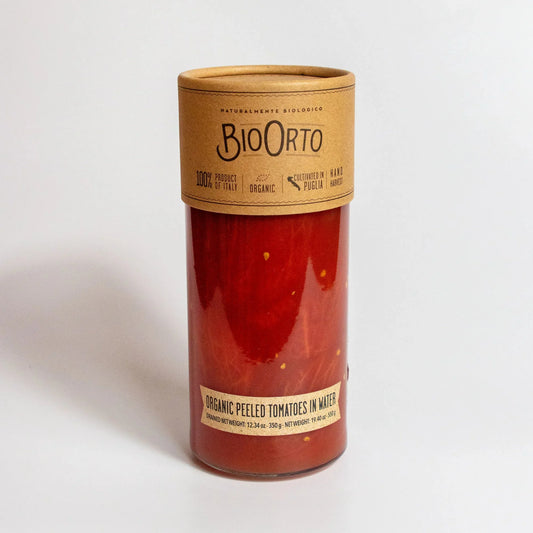 Bio Orto Organic Whole Peeled Tomato 19.4 oz (550g) 6 Units