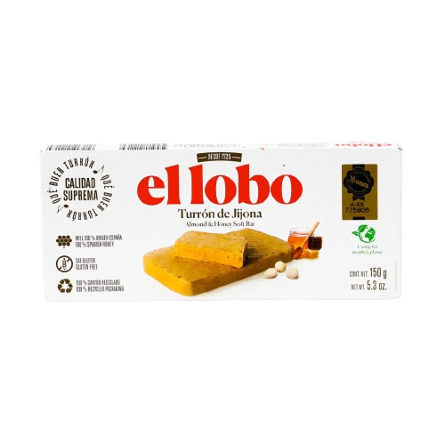 El Lobo Turrón Jijona 150 g