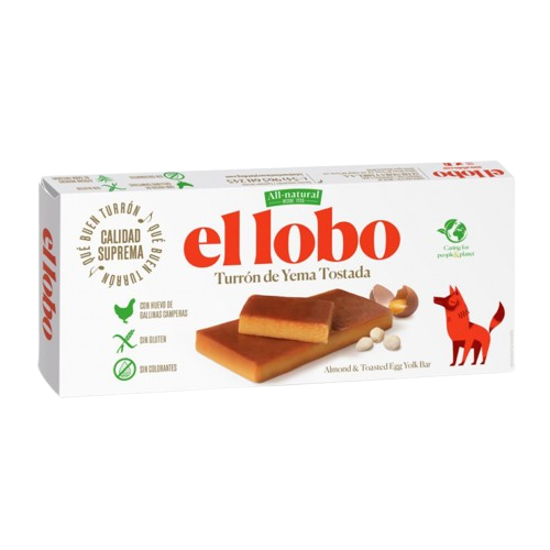 El Lobo Turrón Toasted Yolk 150 g