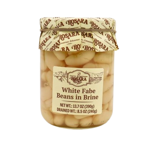 Rosara White Fabe Beans in Brine 390 g – 6/case