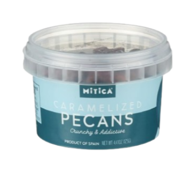 Mitica Caramelized Pecans 4.4 oz – Case of 12