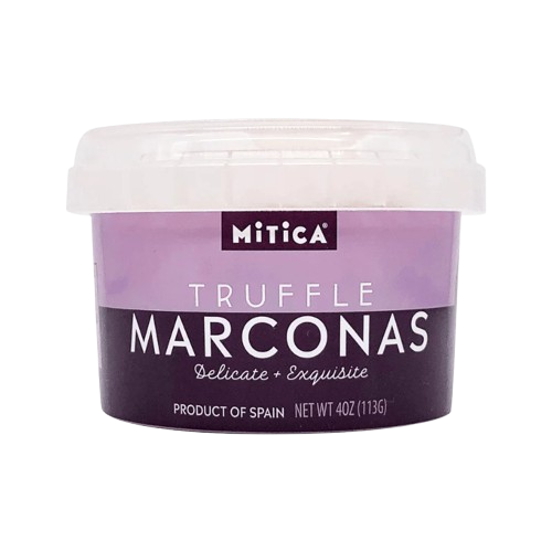 Mitica Truffle Marcona Almonds Mini Bucket 4 oz – Case of 12
