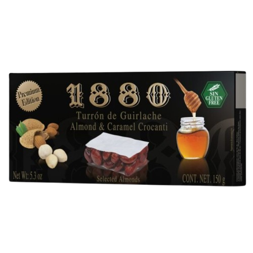 1880 Almond & Caramel Crocanti 150 g – 15/case