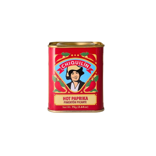 Chiquilín Hot Paprika 75 g – 12/case