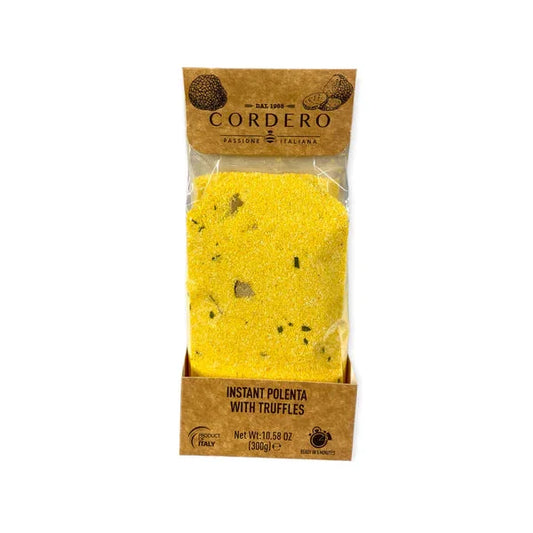 Cordero Instant Polenta with Truffle 10.58 oz (300gr) 12 Units