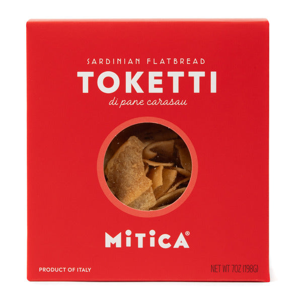Mitica Toketti di Pane Carasau (Sardegna) 10/7oz (200gr) - 10 Units
