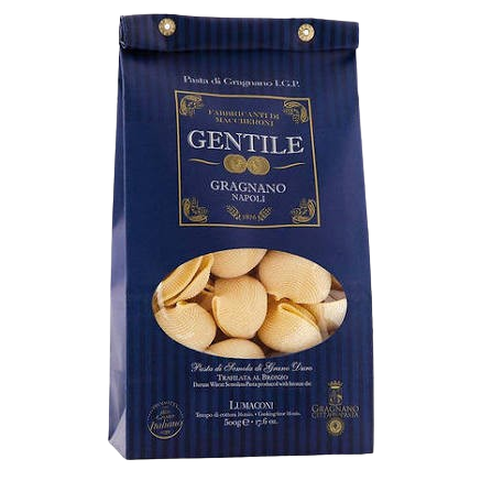 Pastificio Gentile Organic Lumaconi Pasta 17.6oz 12 Units