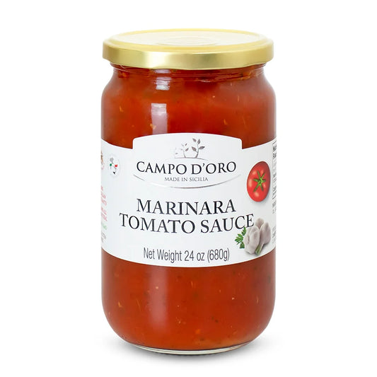 Campo d’oro Marinara Tomato Sauce 24oz (680gr) 6 Units