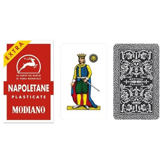 Modiano 97/25 Italian Napoletane Red Playing Cards, 14 Decks