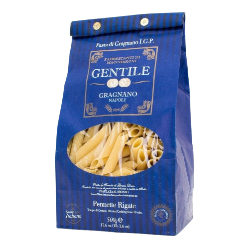 Pastificio Gentile Organic Pennette Rigate Pasta 17.6oz 12 Units