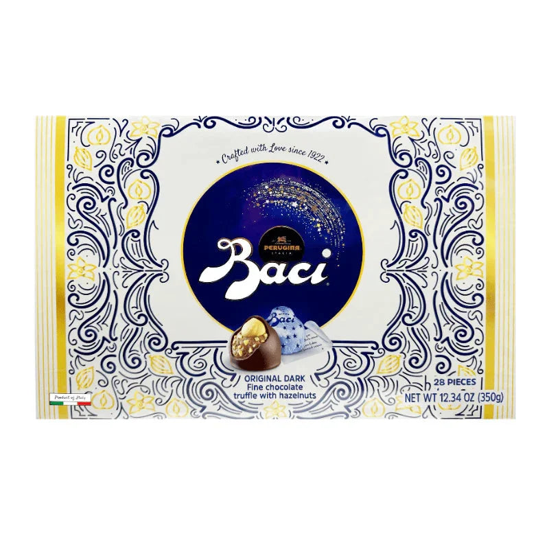 Baci Classic Dark Chocolate Box (28 pieces) 12.35oz. 6 Units