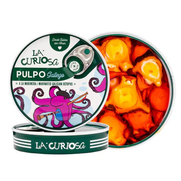 La Curiosa Pulpo a la Gallega 110g – 12/cs