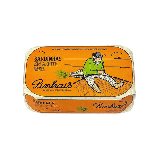 Pinhais Sardines in olive Oil 4.4oz (125gr) 24 Units