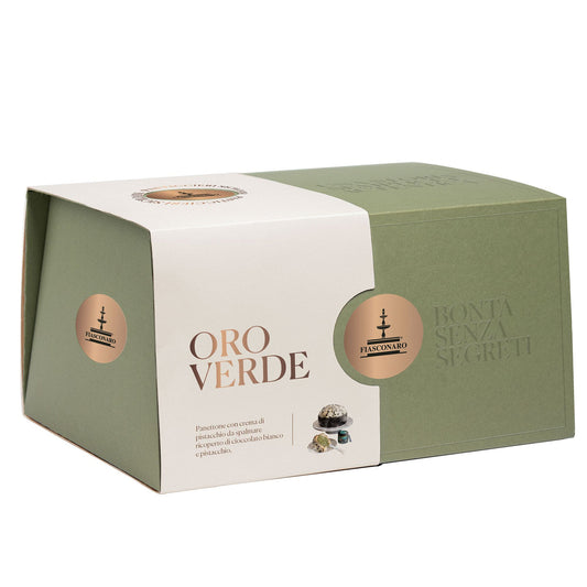 Fiasconaro Panettone Oro Verde 2.2lb (1Kg) 4 Units