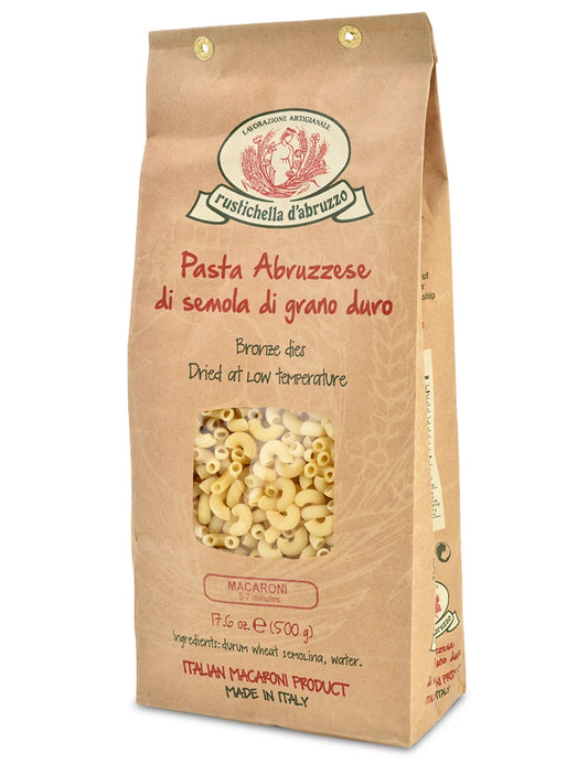 Rustichella Macaroni 17.6oz 12 Units