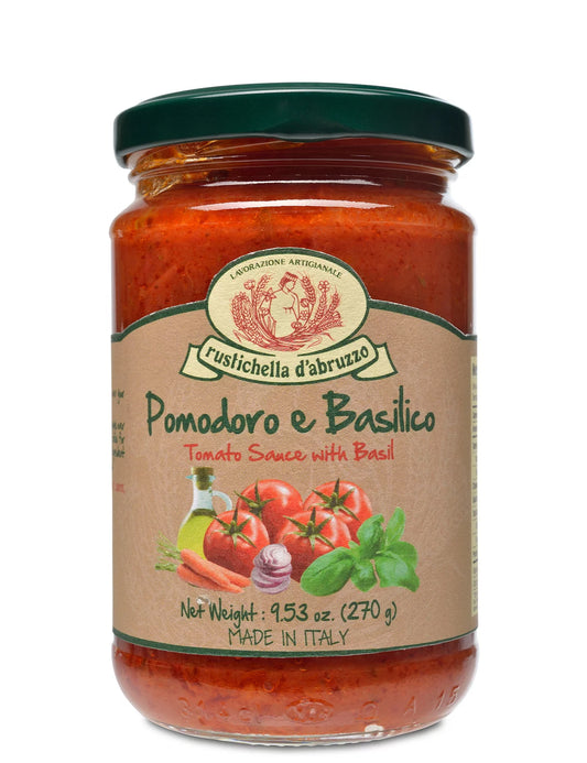 Rustichella Tomato & Basil Sauce 9.5oz 12 Units