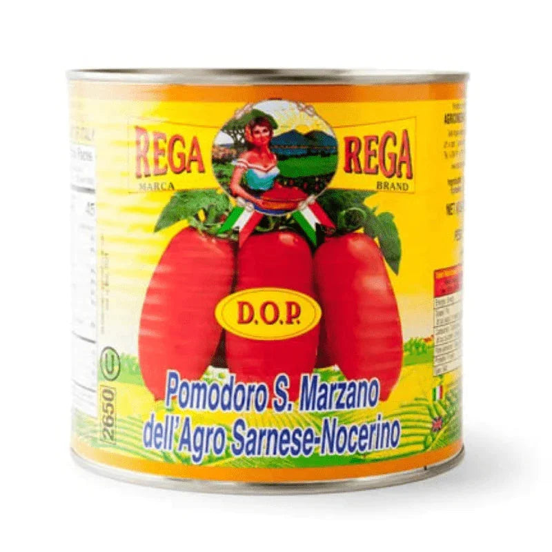 Rega San Marzano Peeled Tomatoes DOP Can 28 oz (794 g) 12 Units