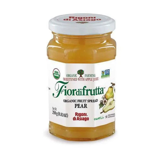 Rigoni di Asiago Fior di Frutta Pear Fruit Spread  8.8oz (250gr) 6 Units