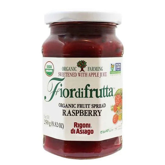 Rigoni di Asiago Fior di Frutta Raspberry Fruit Spread  8.8oz (250gr) 6 Units