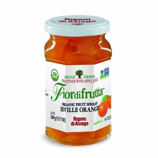 Rigoni di Asiago Fior di Frutta Seville Orange Fruit Spread - 9.17 oz (260gr) 6 Units