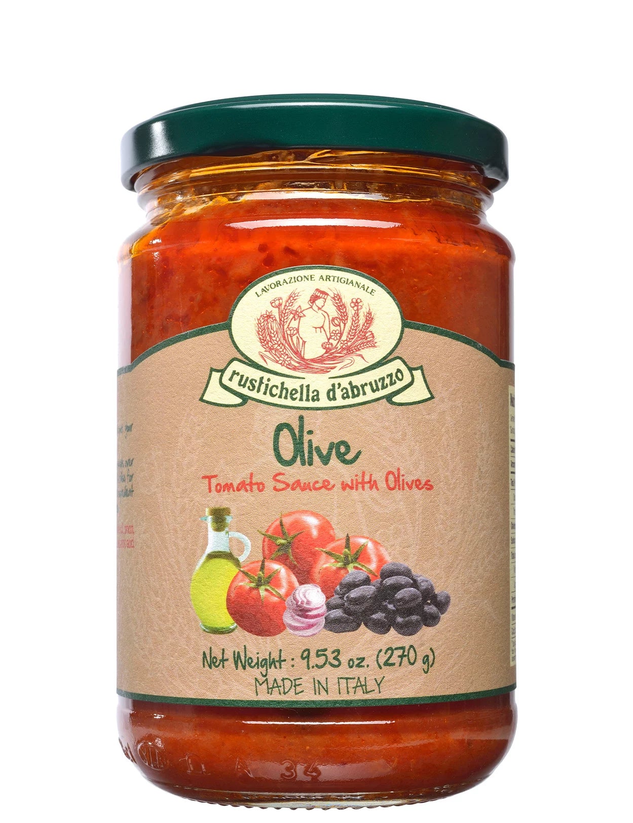 Rustichella Olive Sauce 9.5oz 12 Units