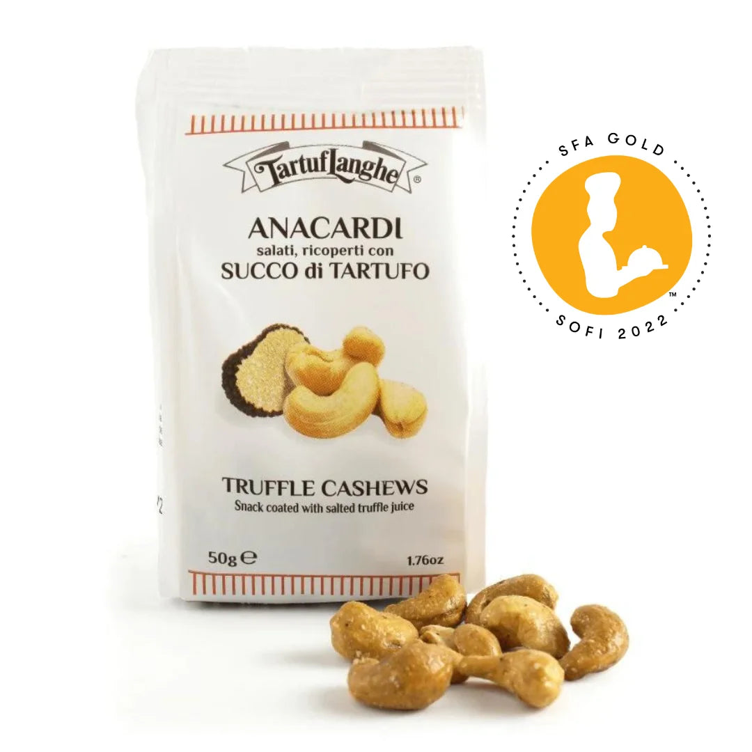 Tartuflanghe Cashews Coated with Truffle 1.76oz (50g) 7 Units