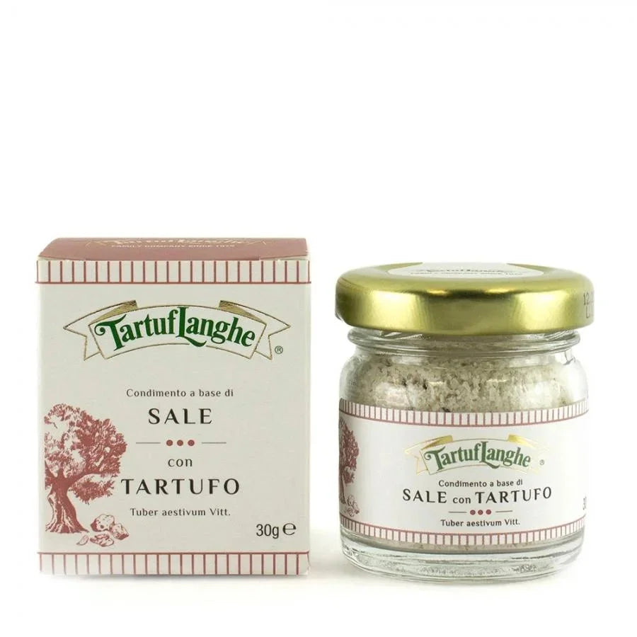 Tartuflanghe Black Truffle Salt 1.6oz (30g) 12 Units