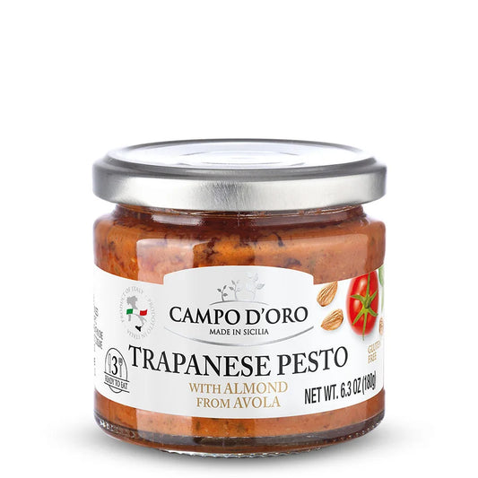 Campo D'Oro Trapanese Pesto 6.3oz (180gr) 6 Units