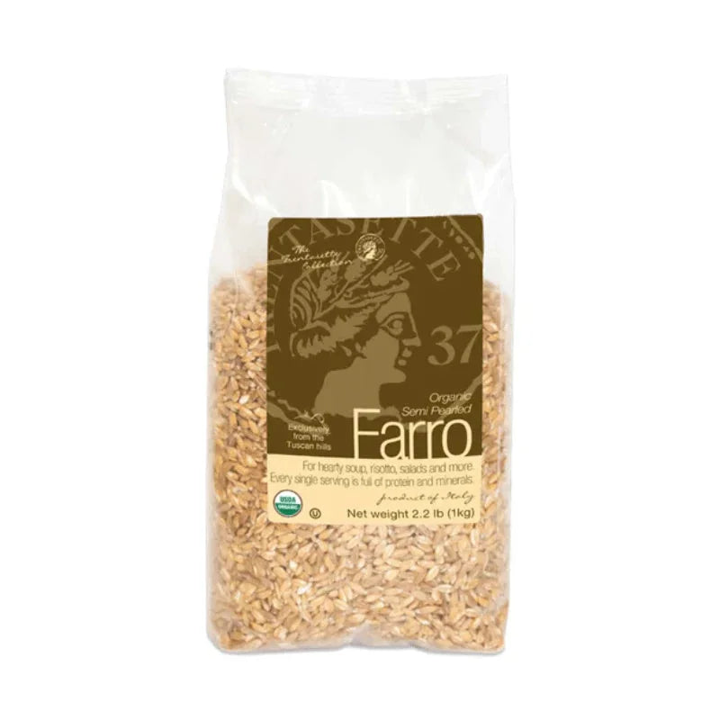 Trentasette Organic Farro Grains 2.2lb (1kg) 10 Units