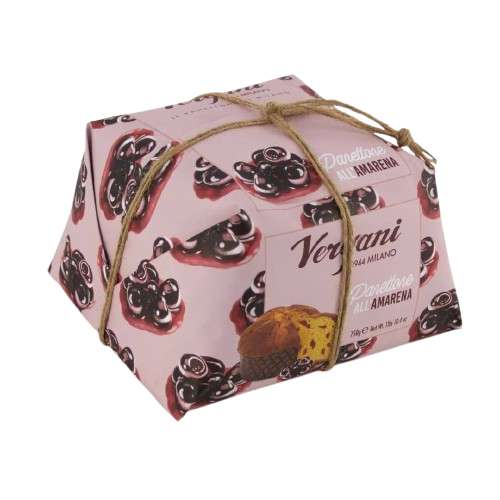 Vergani Amarena Cherry Panettone 26.5oz 6 Units