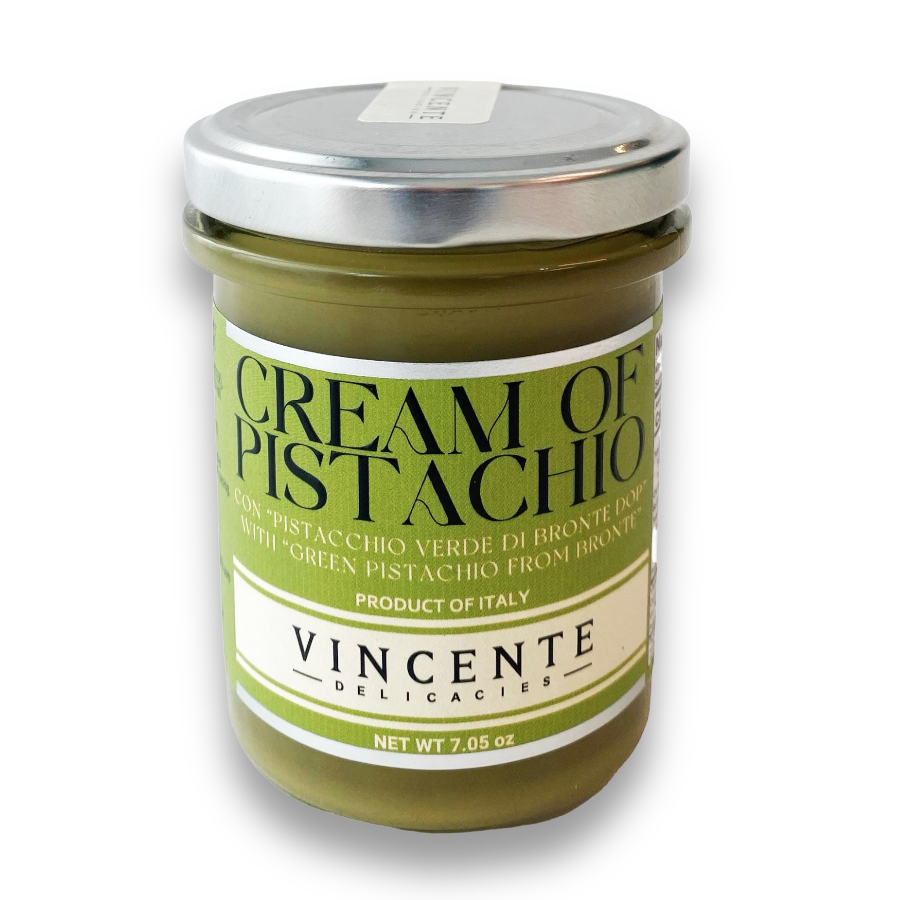 Vincente Bronte Pistachio Cream Spread – 7.05 oz, 6 Jars