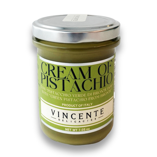 Vincente Bronte Pistachio Cream Spread – 7.05 oz, 6 Jars