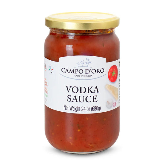 Campo D’oro Vodka Tomato Sauce 24oz (680gr) 6 Units
